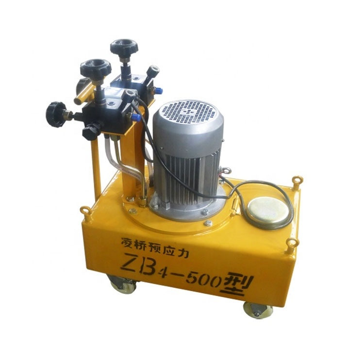 700 Bar High Pressure Electric Hydraulic Oil Pump for Prestressed Tension Jack