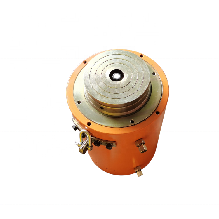 LINGQIAO Prestressing Piston Idraulico Compact Hydraulic Mechanical Double Acting Cylinder High Pressure Lifting Jack