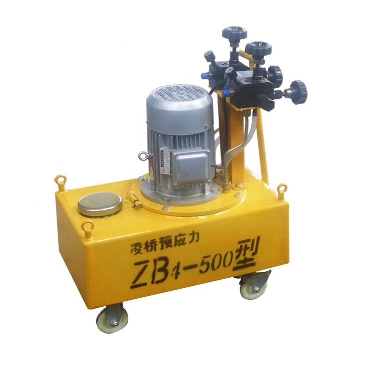 700 Bar High Pressure Electric Hydraulic Oil Pump for Prestressed Tension Jack