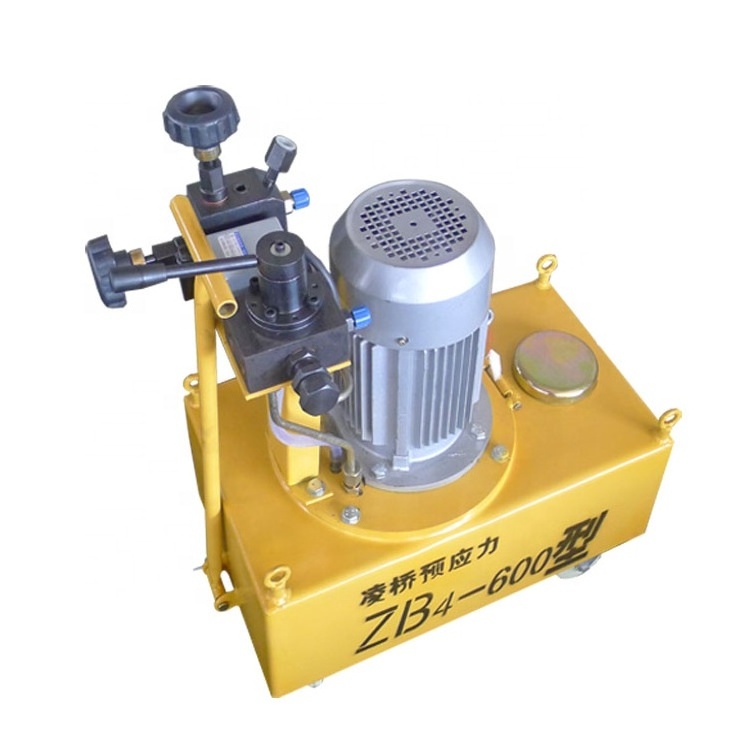 700 bar plunger power station prestressed hydraulic electric oil pump