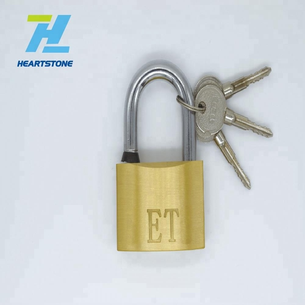 Pujiang heavy duty cross key brass padlock