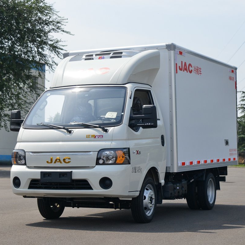 JAC Kaida X6 Refrigerated Cold Room Van Truck 2 ton Diesel Frozen Freezer Cooling Van 3 ton Refrigerator Box Truck For Sale