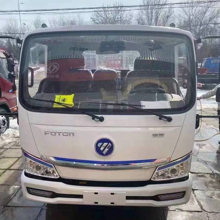 Foton electric light truck 4x2 4.5T 4.14M 6 wheeler mini small dumper light cargo truck price