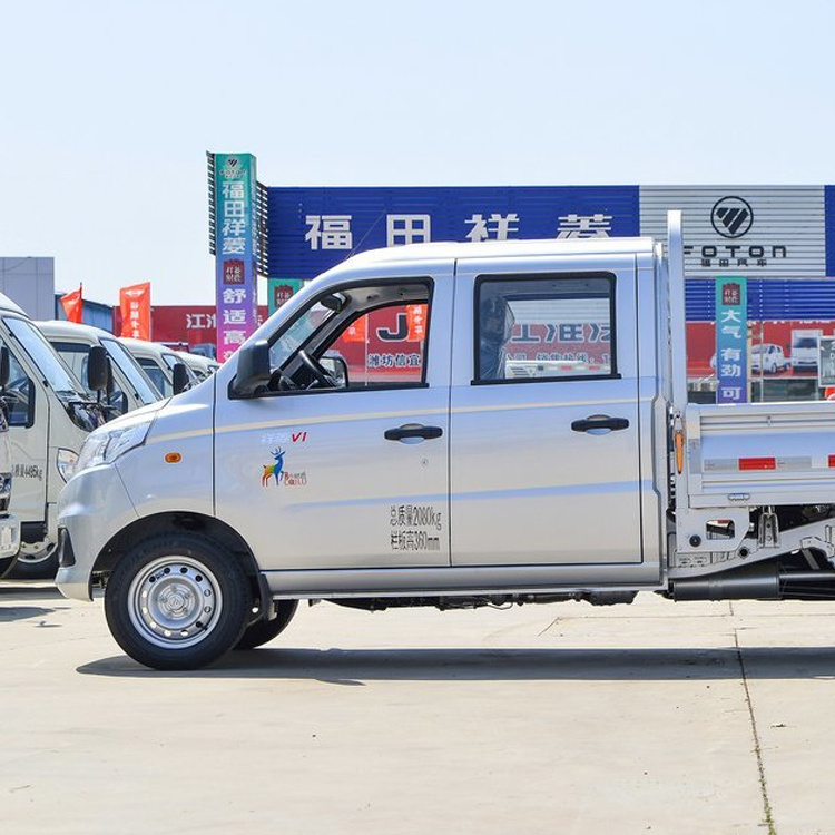 All New Foton Xiangling V1 2 Tons Light Truck Loading Small Box 4 x 2 Cargo Truck For Transport Goods Truck