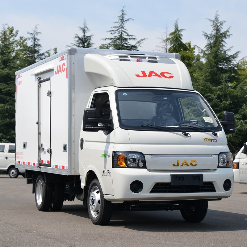 JAC Kaida X6 Refrigerated Cold Room Van Truck 2 ton Diesel Frozen Freezer Cooling Van 3 ton Refrigerator Box Truck For Sale