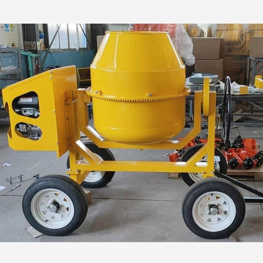 Diesel gasoline electric motor portable concrete mixer China, 2 yard concrete mixers  for sale in Jamaica