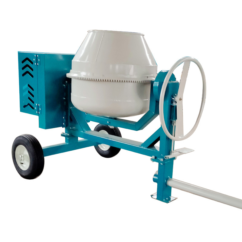 Powered 260/300/500/600/800 two wheels mixer concrete machine/concrete mixer/concrete  mixer pump