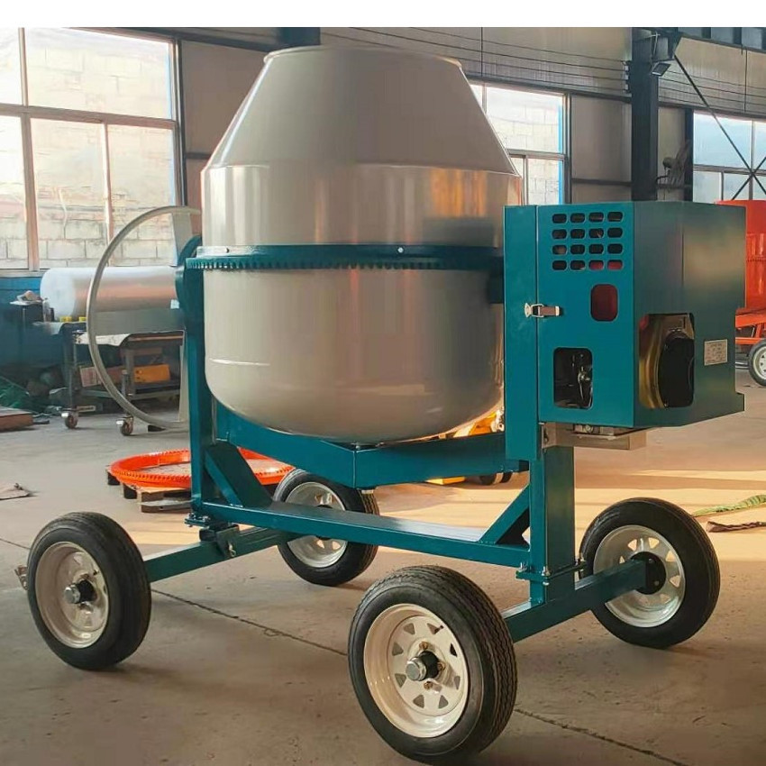 Diesel gasoline electric motor portable concrete mixer China, 2 yard concrete mixers  for sale in Jamaica