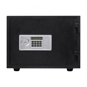 Heavy-duty fireproof document safe fireproof safe box black colour