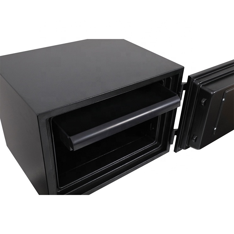 Heavy-duty fireproof document safe fireproof safe box black colour