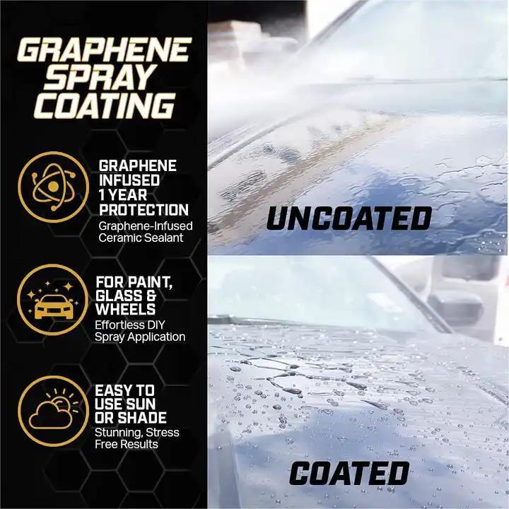 UCEZCAR+  Auto Detail Ceramic Spray Easy to Apply Ceramic Coating Spray liquid Shields Cars Clear Coat Hydrophobic