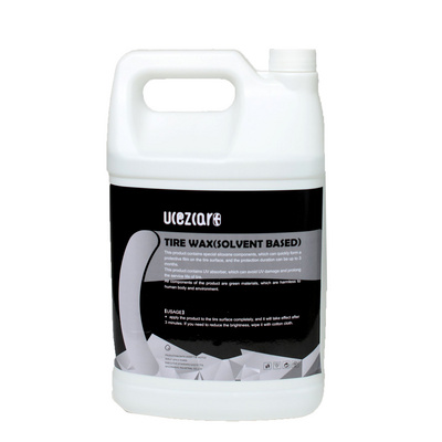 Leading-edge UCEZCAR+ 5 gallons car detailing products tire shine 500ml car detailing chemicals tire wax liquid spray shining