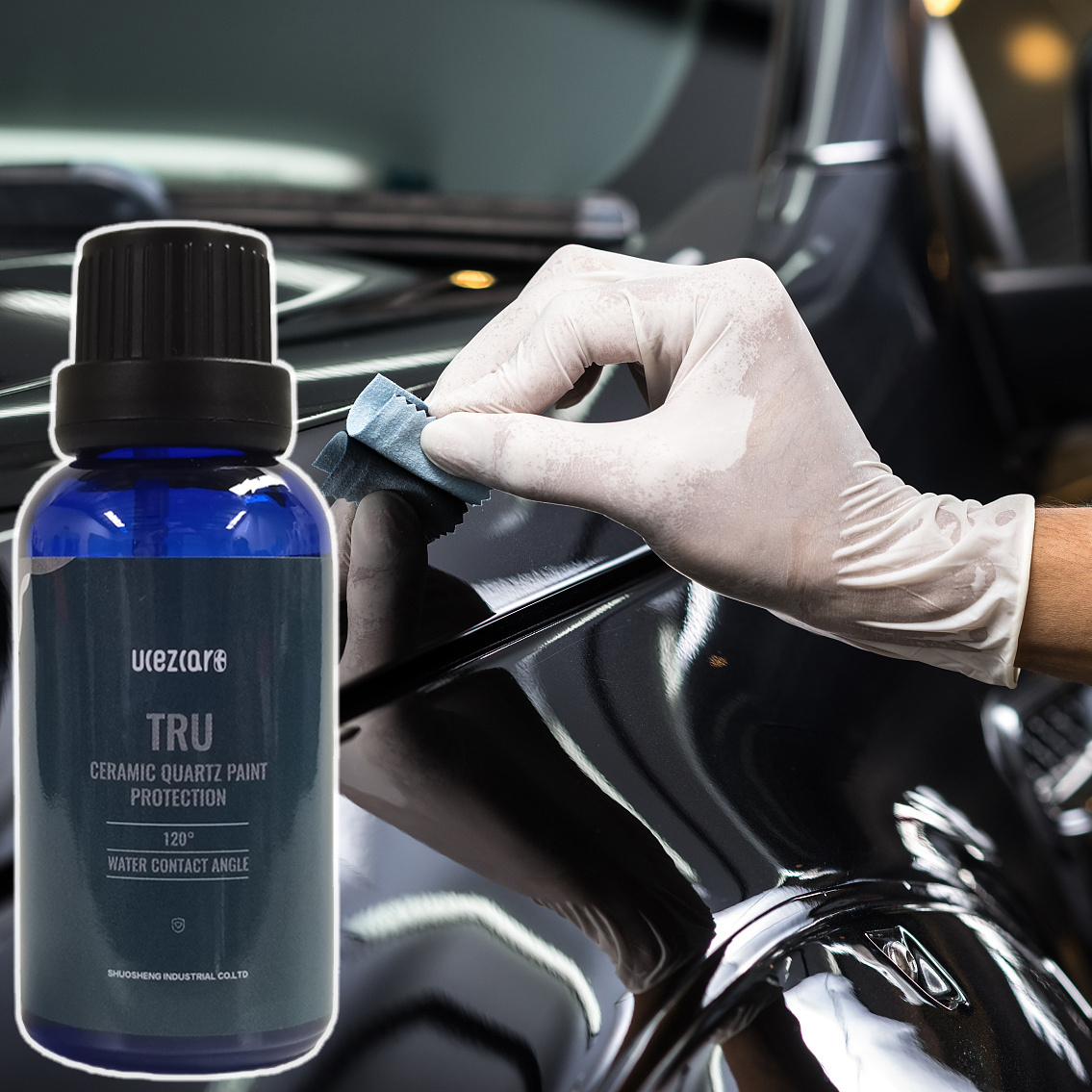 2023 New UCEZCAR+  9H Nano SiO2 Ceramic coating Car Care High Glossy Anti Scratch Coating for car paint care