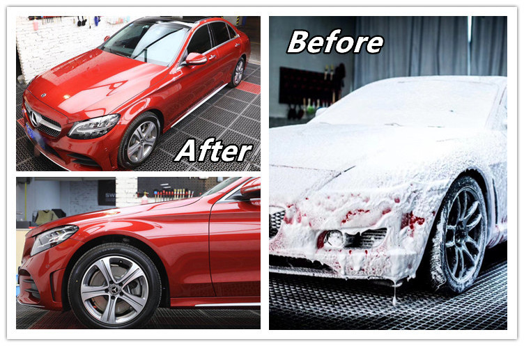 Professional UCEZCAR+ 1 gallon car washing powder liquid car washing shampoo spray cleaner cars special wash liquid wax