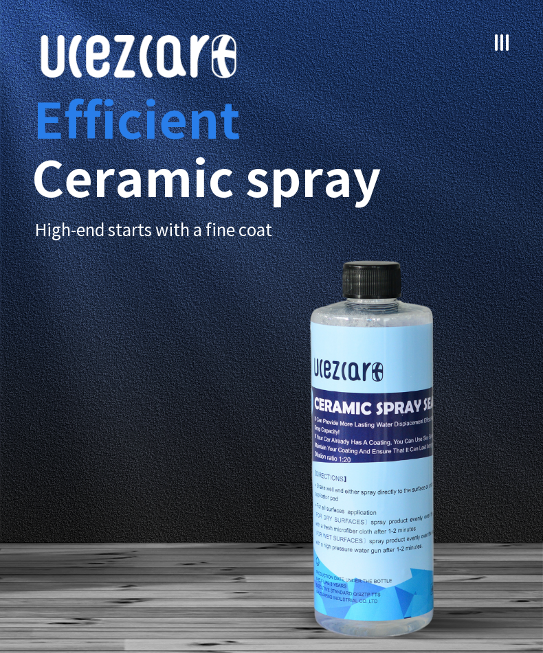 UCEZCAR+  Super hydrophobic nano sio2 liquid wax Car care products quick detailer ceramic coating shine quick coat car wax spray