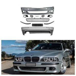 1996-2003 5 Series Classical Upgrade E39 M5 Full Body Kit for Front Bumper Rear Bumper Plastic Durable Standard Package