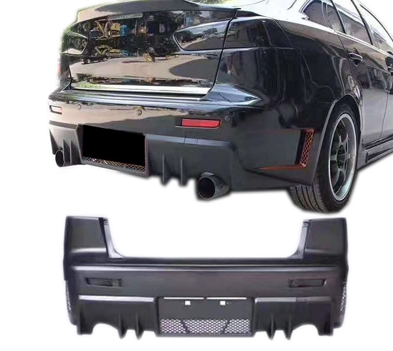 MITSUBISHI 2009-2015 Lancer to FQ Hot-selling Body Kit, Front Bumper and Rear Bumper Side Skirts 5 Pcs Q103 Carton Professional