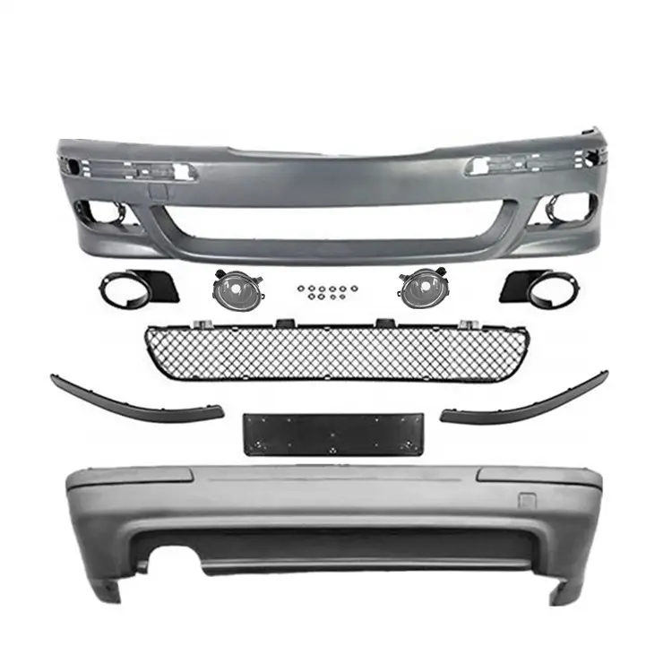 1996-2003 5 Series Classical Upgrade E39 M5 Full Body Kit for Front Bumper Rear Bumper Plastic Durable Standard Package