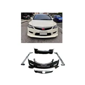 Honda Civic Accessories Car Bumper Black Carton for Honda Civic 4dr 2006 2007 2008 Upgrade Honda Civic 2010 Typer Body Kits