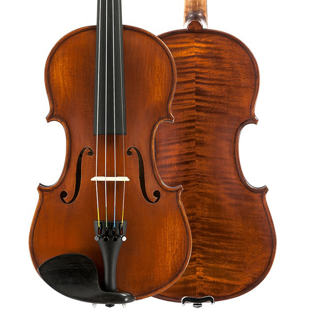 High Quality China Factory Carbon Fiber Tailpiece Handmade Varnish Professional Wooden Violin