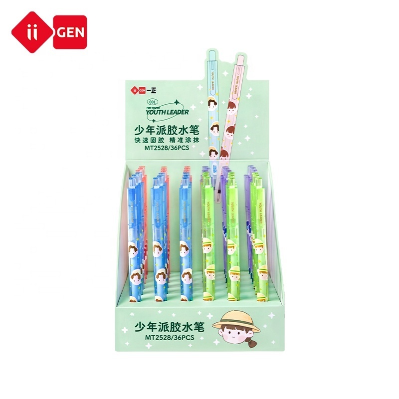 IIGEN creative cartoon glue pen students creative handmade work tool glue pen kawaii pen