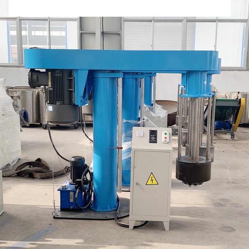 Hydraulic Lifting High Speed Basket Grinding Sand Mill Machine For Paint Inks Pigment Dye Dyestuff