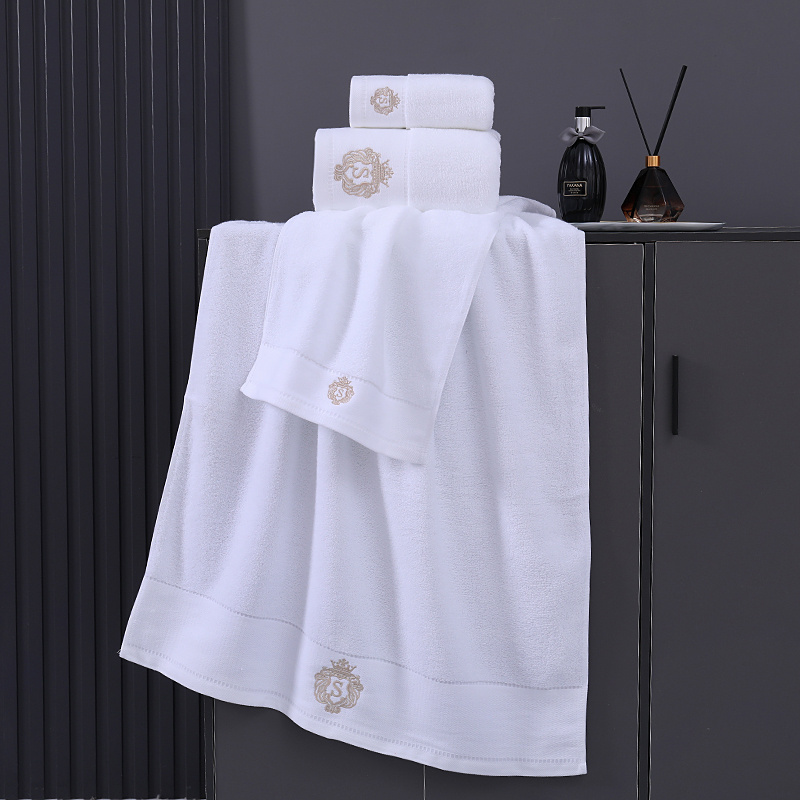 China lighter factories provide towel bath waffle fabric 100% cotton towels  hand  premium softness 6 pieces  set household