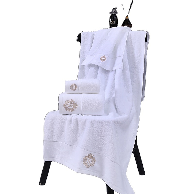 China lighter factories provide towel bath waffle fabric 100% cotton towels  hand  premium softness 6 pieces  set household