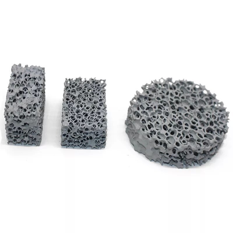 Silicon carbide foam ceramic filter