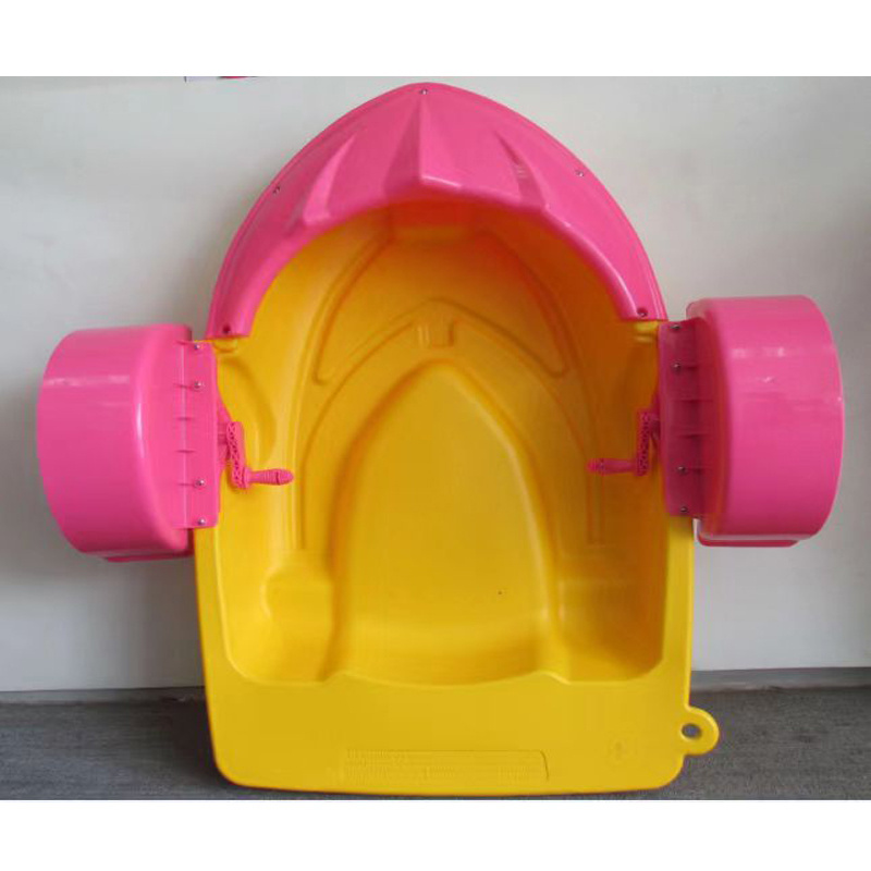 Factory price Kids and Adults  Water manual Hand Paddle boat children Plastic Rowing Boat