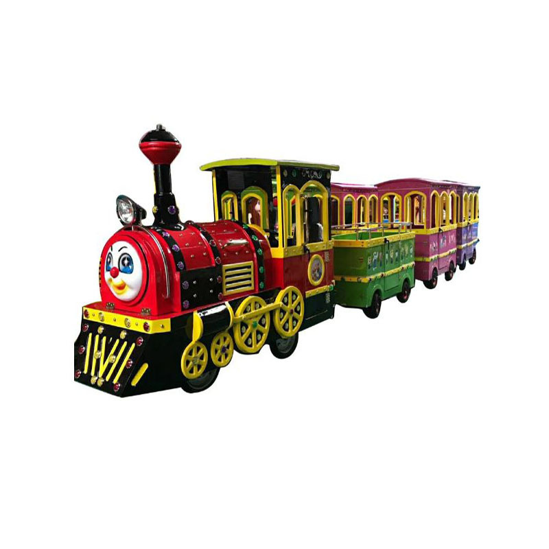 Kiddie Rides Children Outdoor Playground Donald Duck Style Electric Train (KL6016)