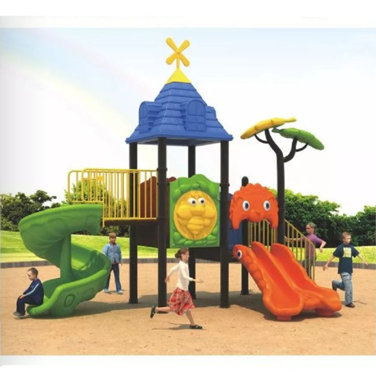 Slide and swing set playground functional swing park used kids swing set for sale