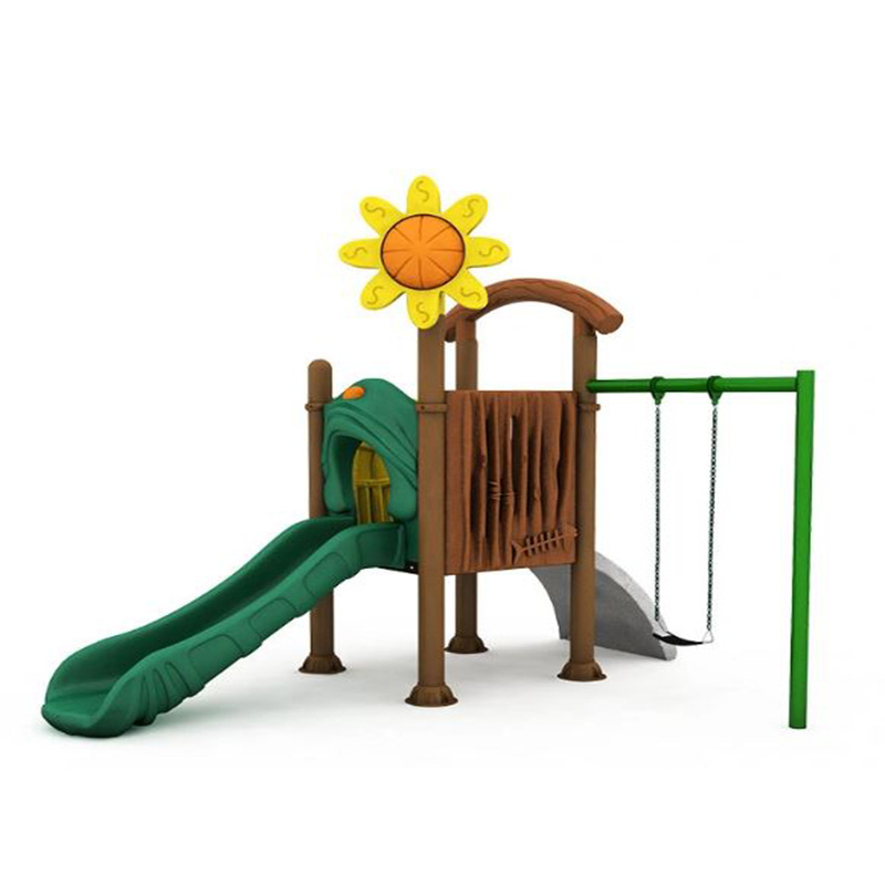 Park Playgrounds Kids Plastic Play Steel Garden Outdoor Swing Child Swing