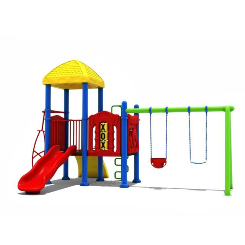 Park Playgrounds Kids Plastic Play Steel Garden Outdoor Swing Child Swing