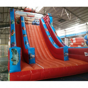 Outdoor commercial wet dry bounce house toboggan gonflable half pipe inflatable water slide