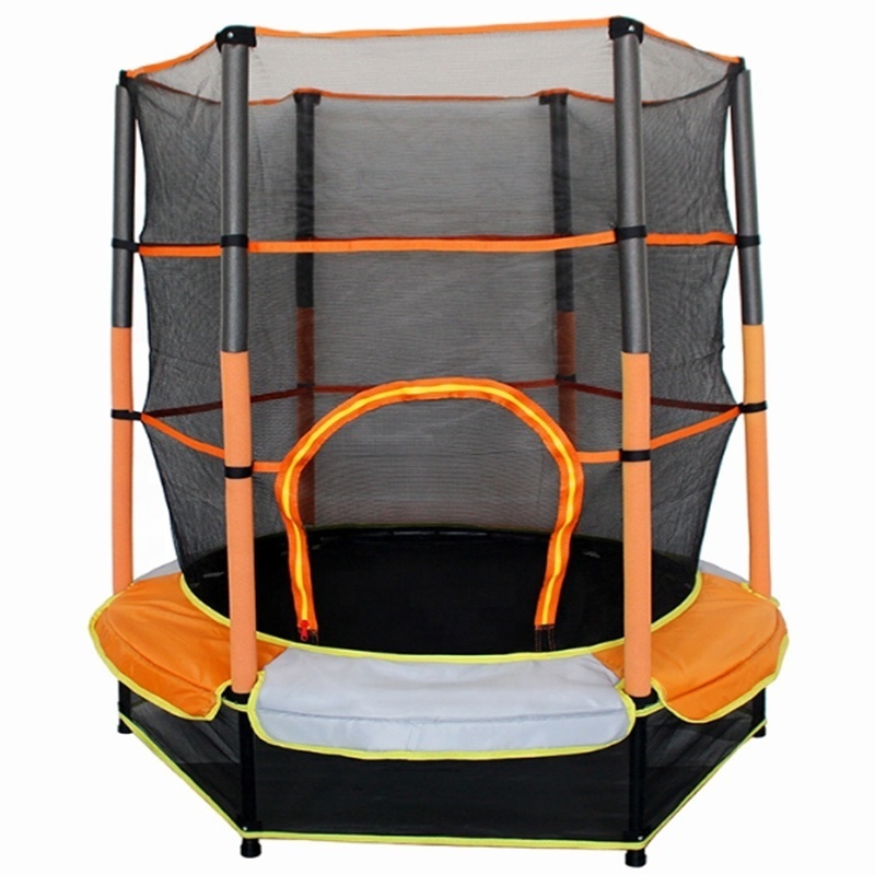 Trampolines 15-FT Jump N&Dunk Trampoline with Enclosure Net - Basketball Trampoline