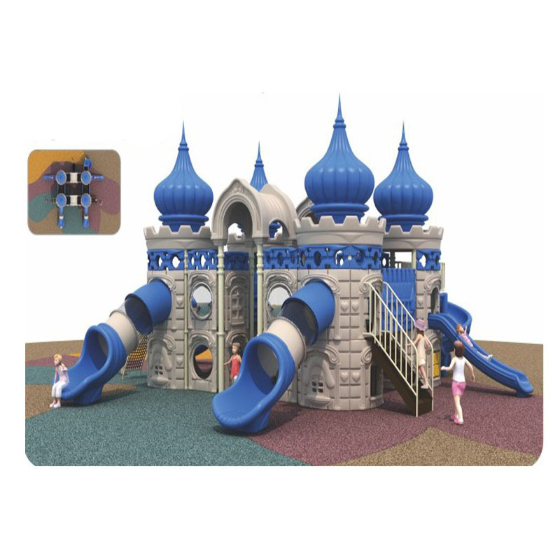 Top Sale Kids Playground Plastic Slides Playground Equipment Slides Forest Park Outdoor Play Ground