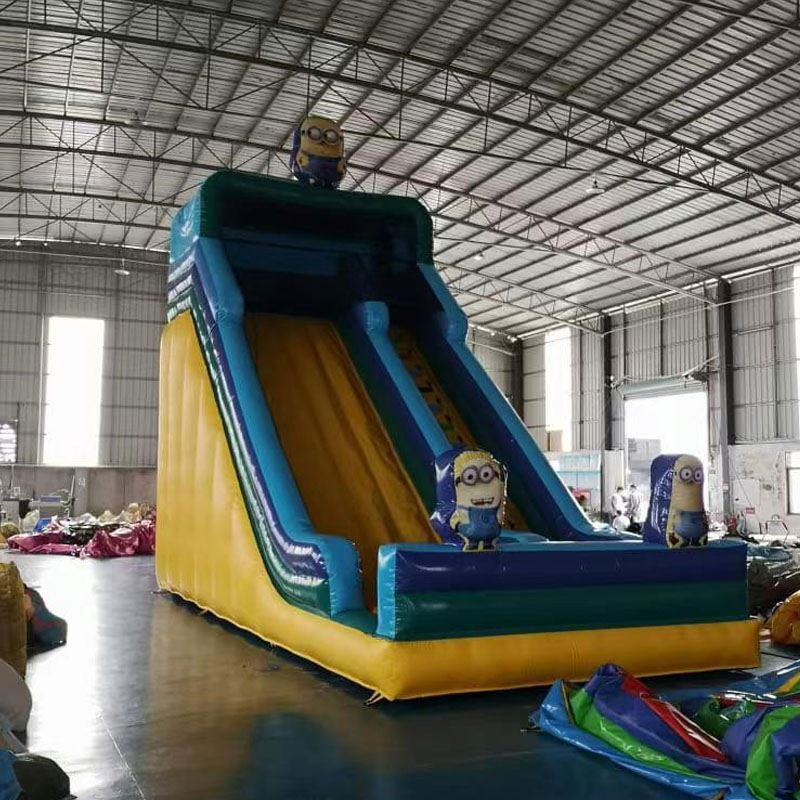 35x30x30 Commercial Inflatable Climbing Wall Rock Water Slide Wet Bounce House