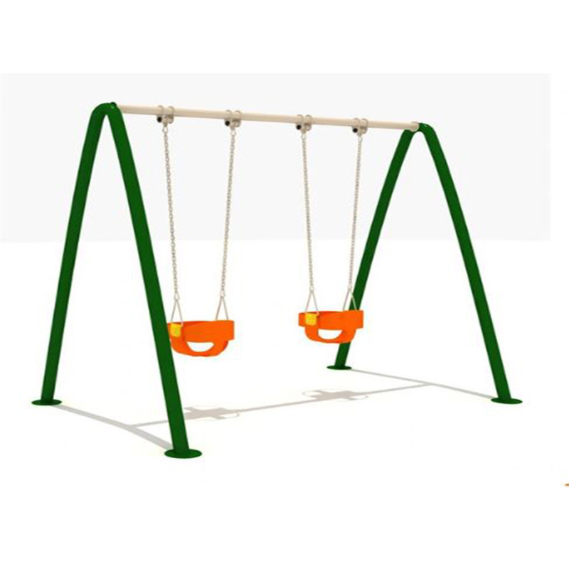 Outdoor Children's Playground Equipment Children's Amusement Park Three-Person Swing Set