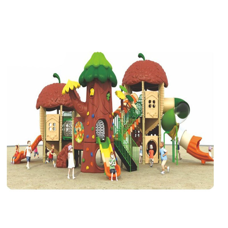 Top Sale Kids Playground Plastic Slides Playground Equipment Slides Forest Park Outdoor Play Ground