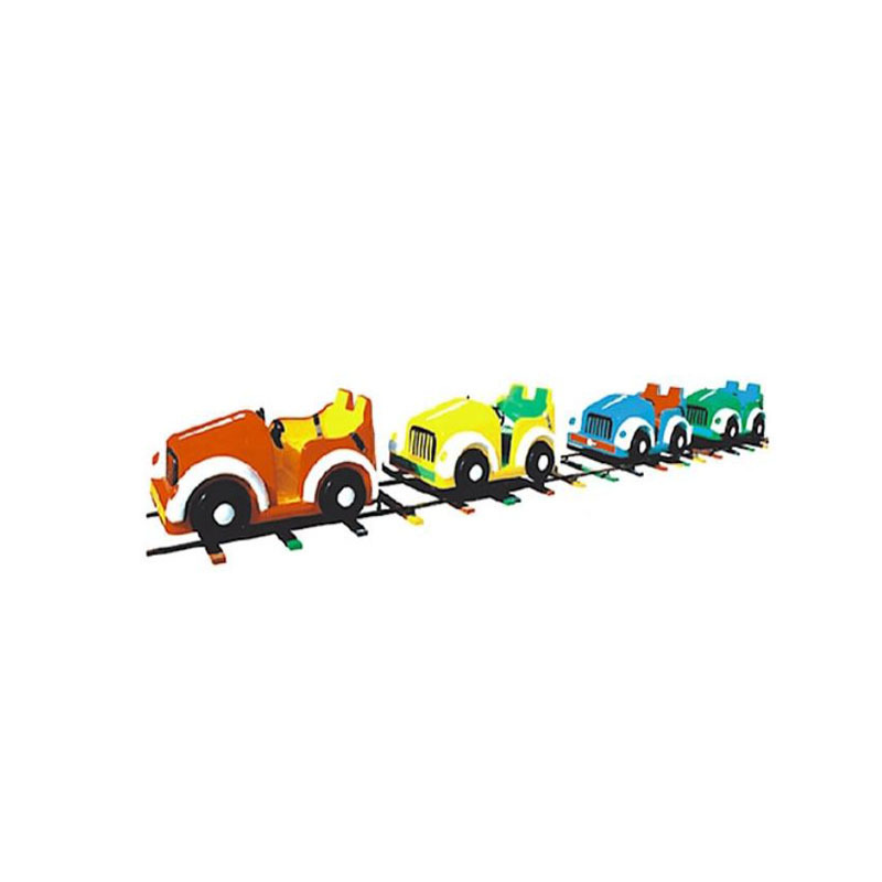 Mini Trackless Train with 3 New Double-Row Carriages 12 Seats Train Kiddie Ride