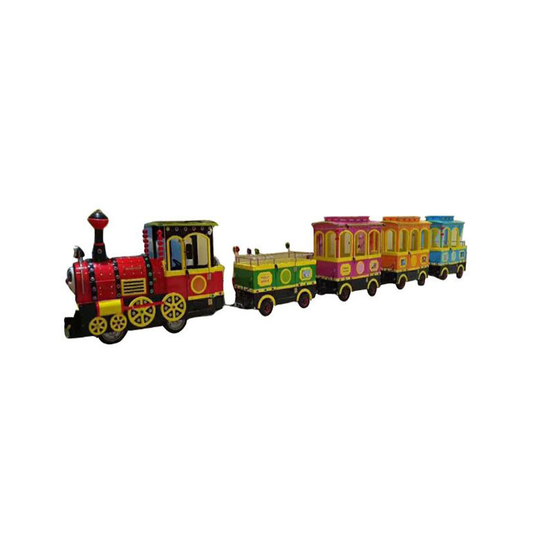 Kiddie Rides Children Outdoor Playground Donald Duck Style Electric Train (KL6016)