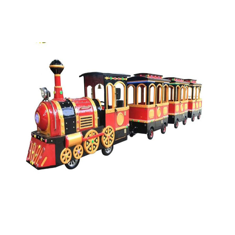 Kiddie Rides Children Outdoor Playground Donald Duck Style Electric Train (KL6016)