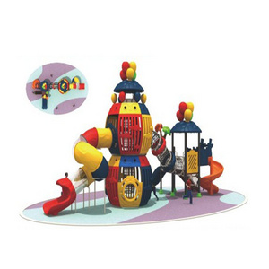 Top Sale Kids Playground Plastic Slides Playground Equipment Slides Forest Park Outdoor Play Ground