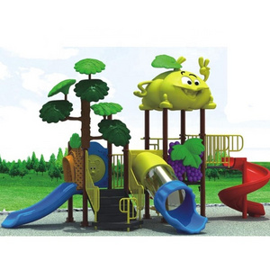 anti-toxic outdoor play equipment for toddlers outdoor playground equipment plastic swing and slide set