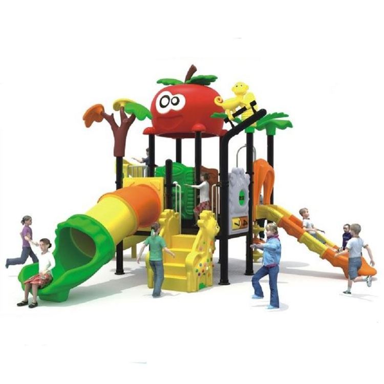 popular kids middle school pvc cover foam pipe structure playground equipment metal slides for kids and adults