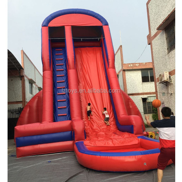 Bouncing castles combo jumping toboggan a eau gonflable giant inflatable water slide for adults