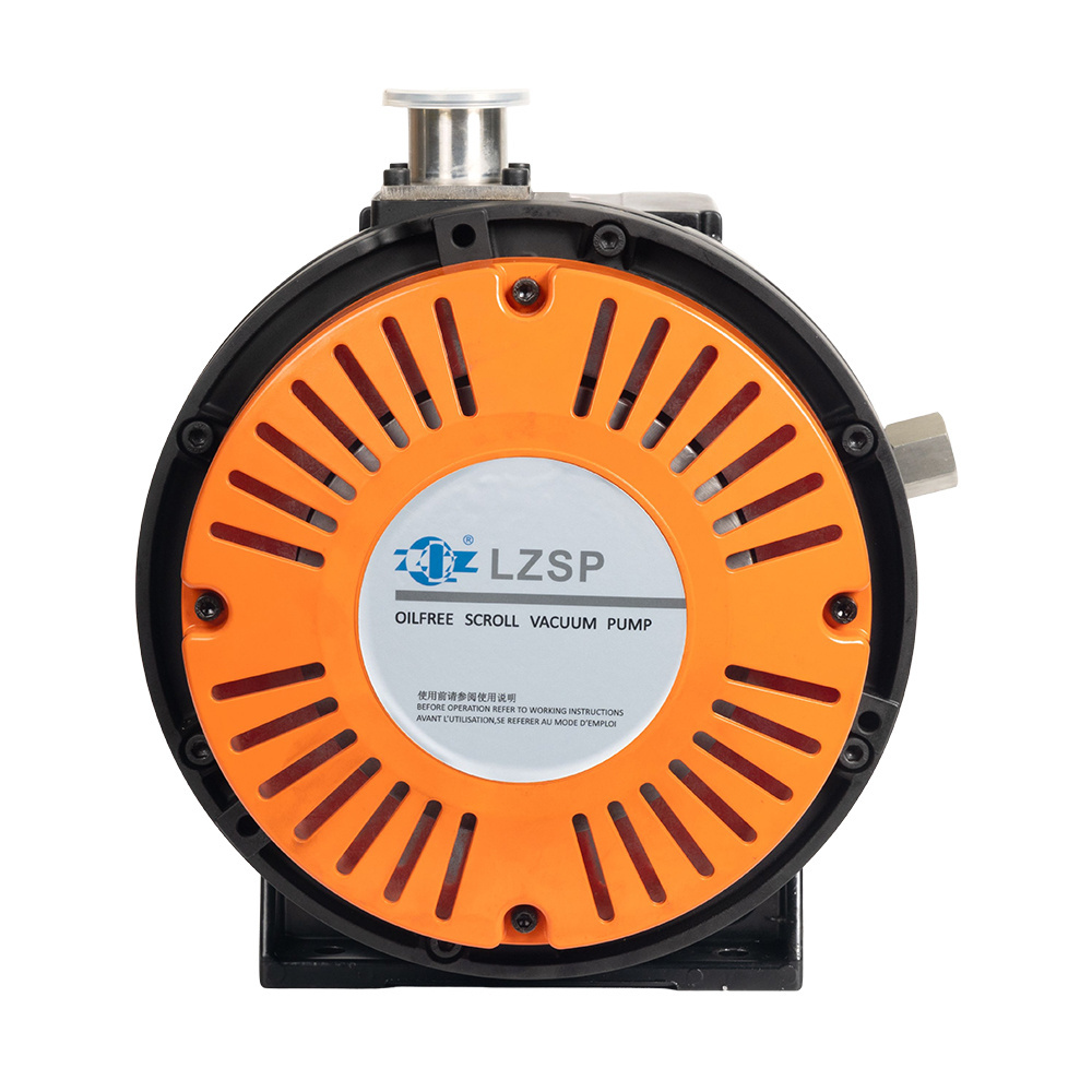 LZSP-600 low noise oil free 750w 600L/min ac single phase dry scroll vacuum pump