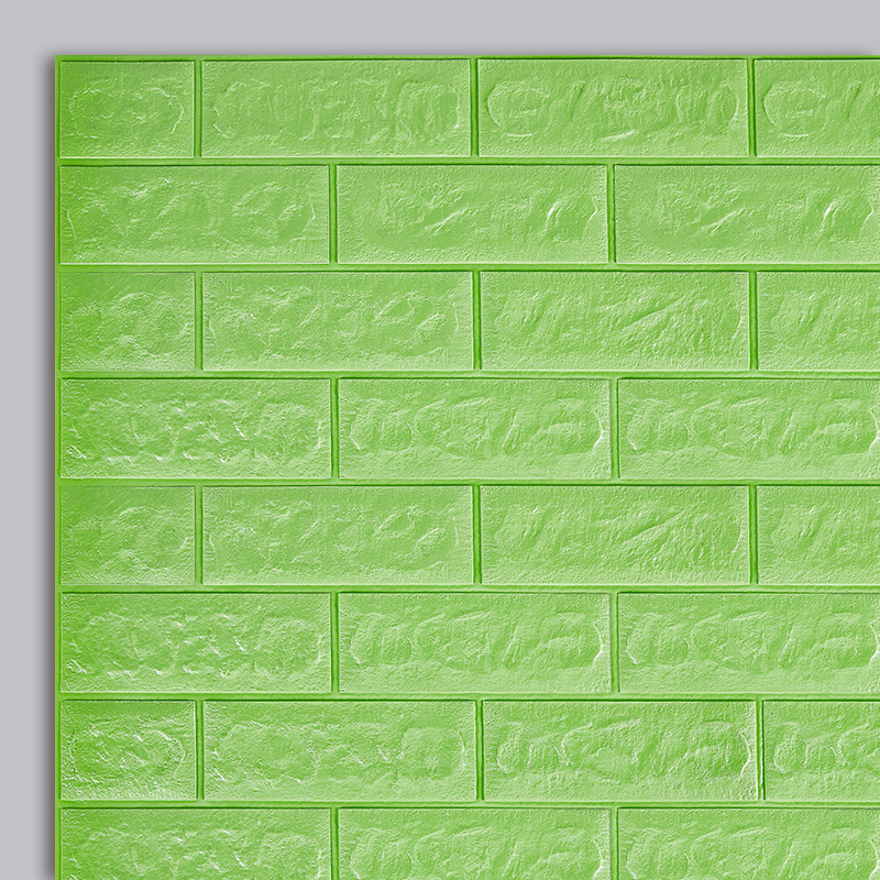 3D PE  peel and stick vinyl sticker brick wall paper foam wallpaper for living room free sample high quality good price