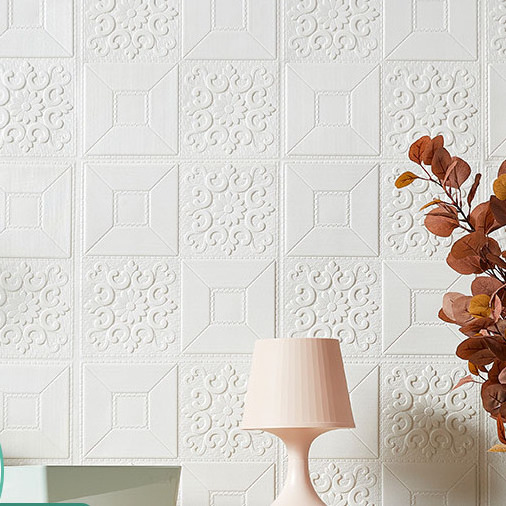 Wholesale Styrofoam Tiles 3D Pvc Wall Paper Ceiling Panel